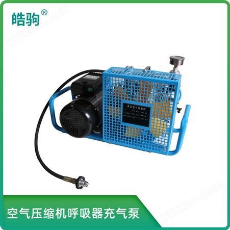 皓驹消防呼吸空气填充泵 BX100高压充气泵 电动呼吸压缩机