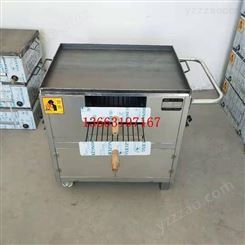 立式自动旋转烤鸡炉YXD201双层电热烤箱商用烤鸭炉烤地瓜机器